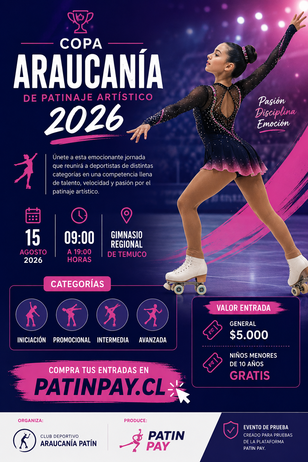 Evento Prueba patin pay